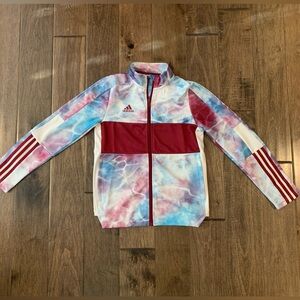 Adidas Boys Tiro Tie-Dye Track Jacket • Size Medium 10/12 new nwt